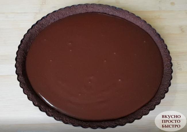 Proces výroby čokoládové dezert