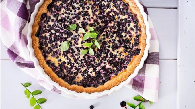  Najznámejšie dezert vo Fínsku - Blueberry Pie. Fotografia - Yandex. fotografie
