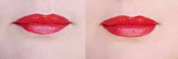 Lip make-up chyby po 50, ktorý je navyše vybavený vizuálny vek