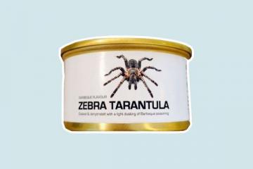 Sušená tarantula, mäso z jednorožca, údený štrkáč: všetko si môžete kúpiť!