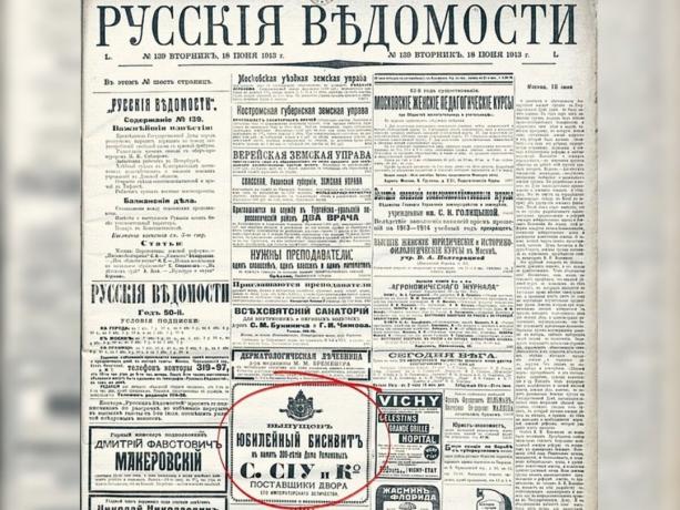Fotografie z novín "Russian Gazette" №139 z 18. júna 1913