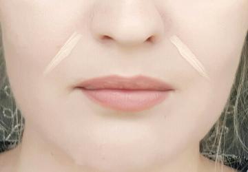 Maskovanie nasolabiálních záhyboch make-up: jednoduchú techniku ​​pre každý deň